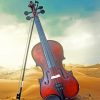 Desert Violin Paint By Numbers