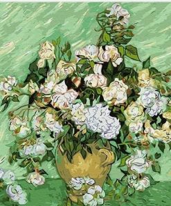 Vase with Roses Vincent Van Gogh paint by numbers