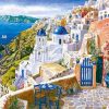 View from Santorin paint by numbers