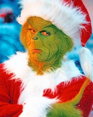 Grinch paint by numbers