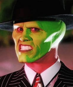 Jim Carrey In The Mask paint by numbers