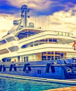 Luxury Yacht Paint By Numbers