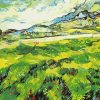 Green Field Paint by numbers