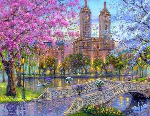 New York Central Park paint by numbers