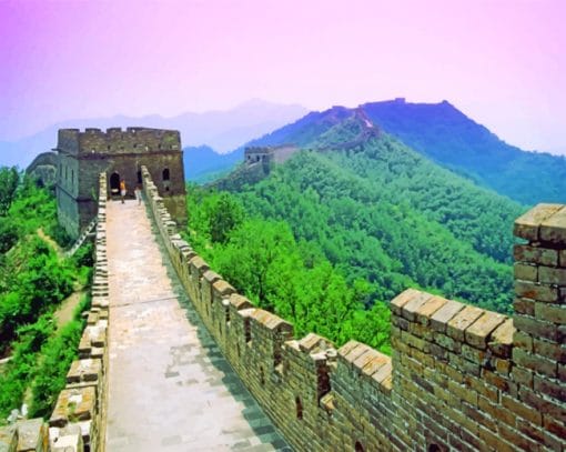 The Great Wall Of China paint by numbers