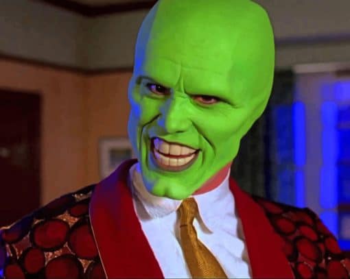 The Mask Movie paint by numbers