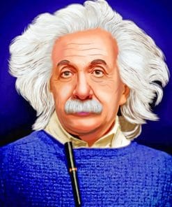 The Unforgettable Albert Einstein Paint By Numbers