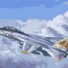 Tomcat Plane paint by numbers