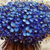Dark Blue Flower Tree Picture Gift Paint By Numbers