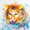 tiger animal paint by numbers