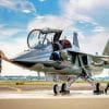 Military Airplane paint by numbers