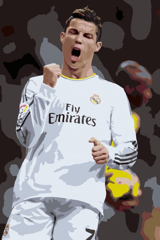 Cristiano Ronaldo paint By Numbers