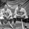 Lou Gehrig And Babe Ruth paint By Numbers