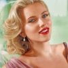 Scarlett Johansson Portrait paint by numbers