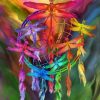 Colorful Dragonfly paint by numbers