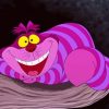 Disney Cheshire Cat paint by number