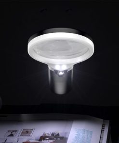 Handheld Light With Magnifying Glass