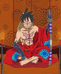 Mad Luffy Paint by numbers