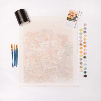 Paint by numbers kit