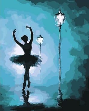 Ballet Dancer Paint by numbers
