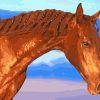 Brown Horse Paint by numbers