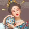 Chinese Woman Paint by numbers