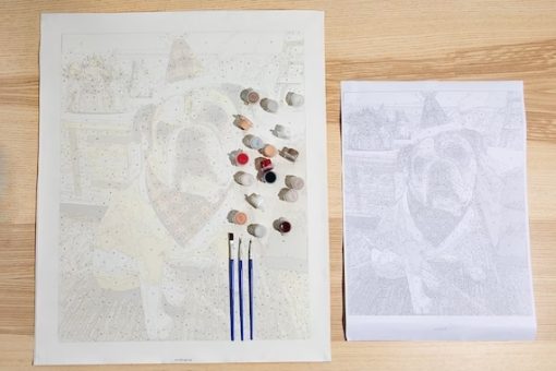 Paint by Numbers Custom kit - Num Paint Kit