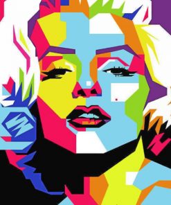 Marilyn Monroe Pop Art Paint by numbers