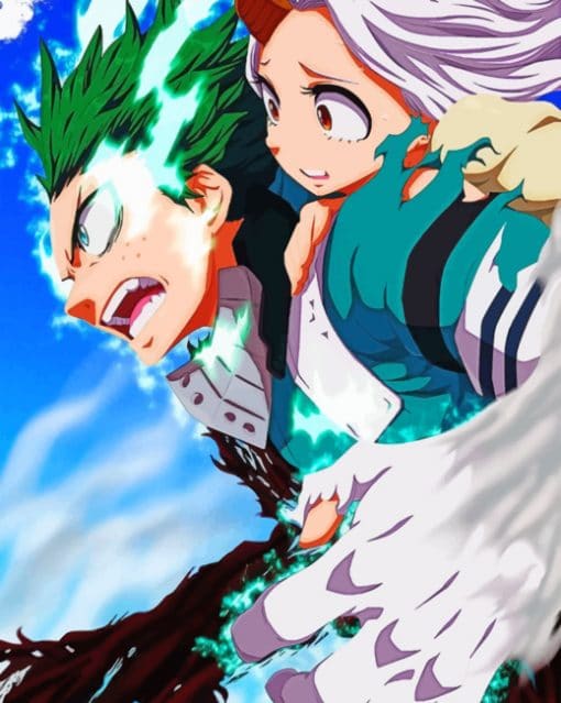 My Hero Academia Anime Paint by numbers
