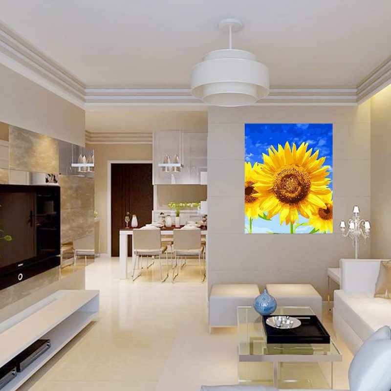 Wood Canvas Frames Num Paint Kit