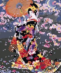 Japanese Women Paint by numbers