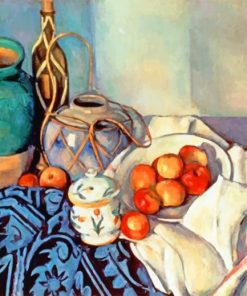 Cezanne Apples Still Life Paint by numbers