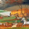 Edward Hicks American Noah Ark Paint by numbers