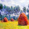 Haystack At Giverny Monet Paint by numbers