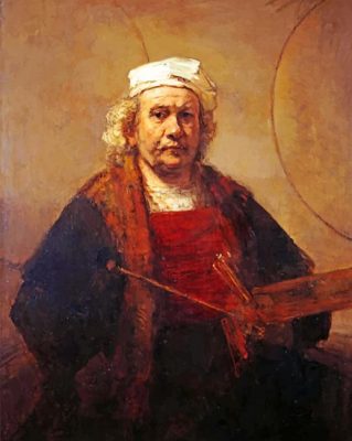 Rembrandt Self Portrait  Paint by numbers