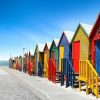 Colorful Cape Town Beach