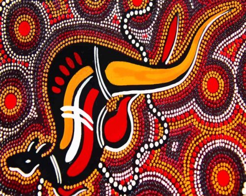 Aboriginal Australian Art - Paint By Numbers - NumPaint - Paint by numbers