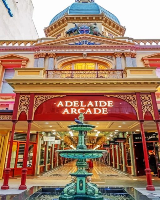 Adelaide Arcade Paint by numbers