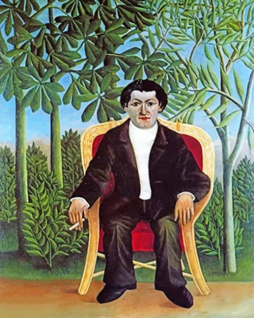 Aesthetic Henri Rousseau paint by numbers