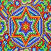 Aesthetic Mandala Mexican Folk Art Paint by numbers