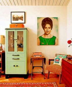 Vintage Aesthetic Room paint by numbers