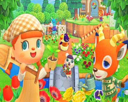 Animal Crossing New Horizons - Paint By Numbers - Num Paint Kit