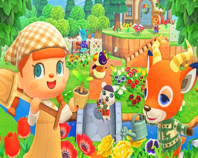 Animal Crossing New Horizons Paint by numbers