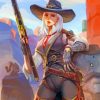 Ashe Overwatch Paint by numbers