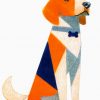 Beagle Dog Illustration Paint by numbers