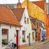 Belgium Houses Paint by numbers
