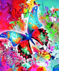 Butterfly paint by numbers