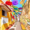Colombia Street Paint by numbers