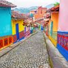 Colombia Traditional Houses Paint by numbers