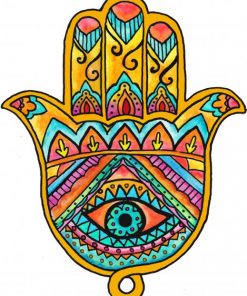 Cool Hamsa Paint by numbers